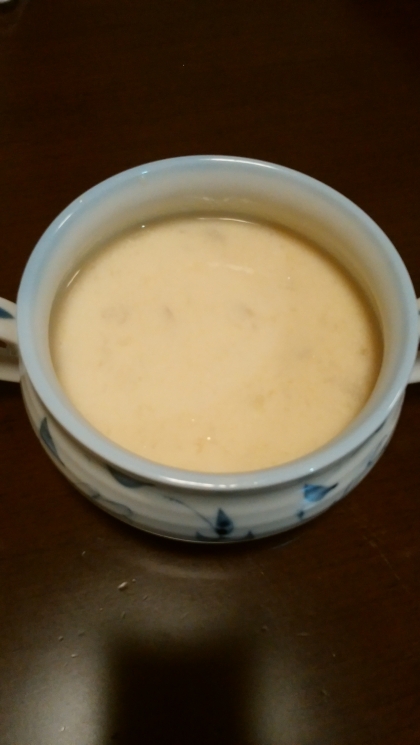 さつま芋のミルクスープ
