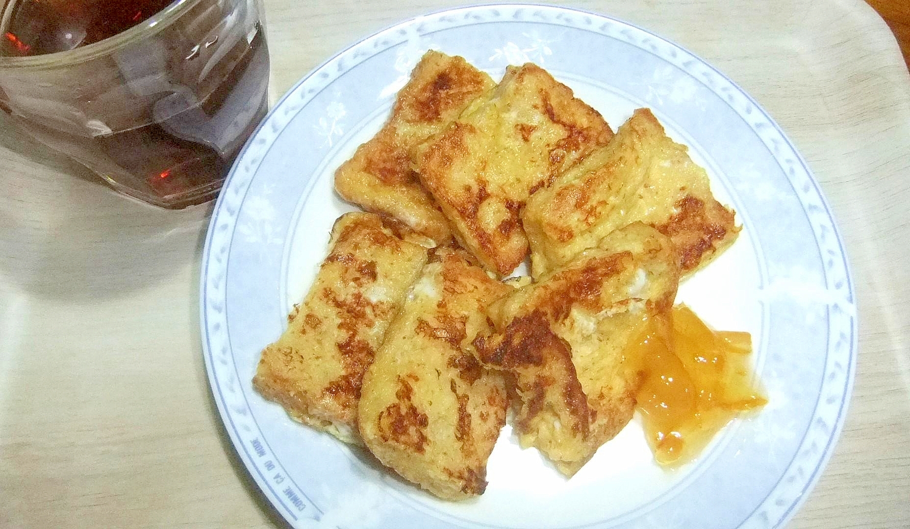 フレンチトースト➕柚ジャム