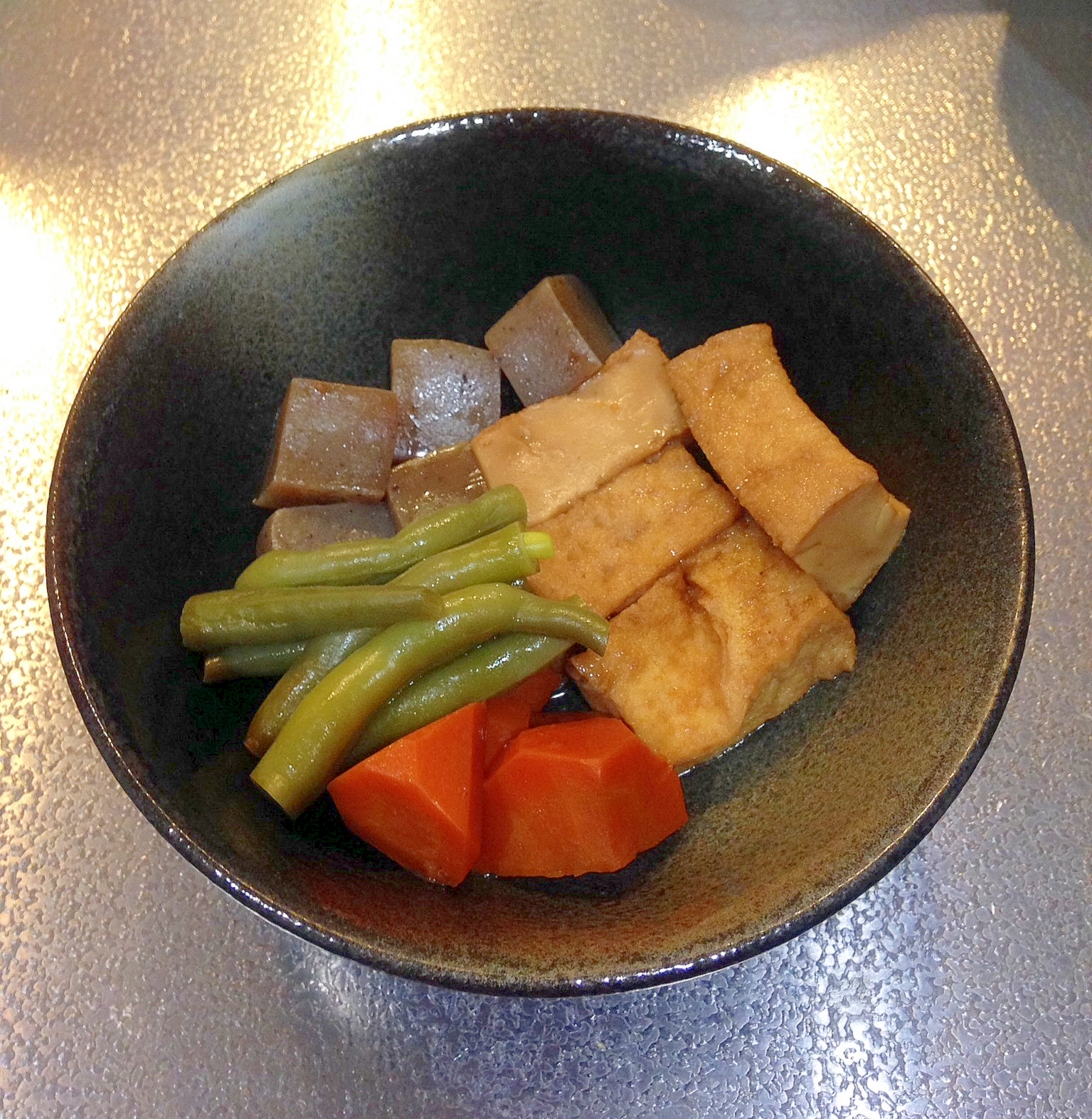 ご飯が進む♪厚揚げと野菜の煮物☆