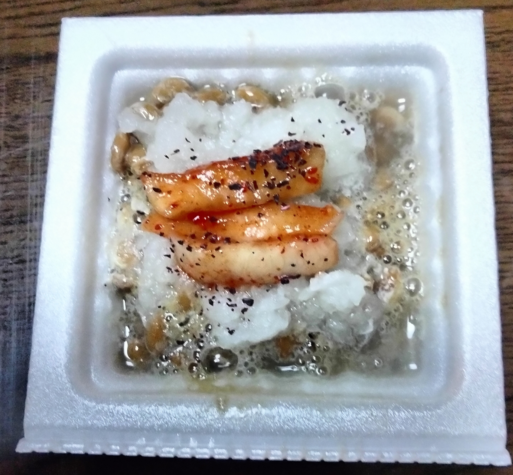 納豆アレンジ 大根おろし&キムチ大根