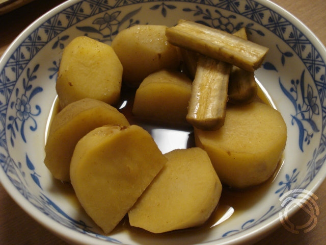 レンジでチン★里芋とゴボウの煮物