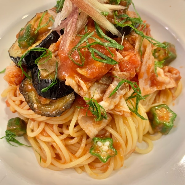 豚バラと夏野菜のゆずポン冷製トマトパスタ レシピ 作り方 By Go Sレシピ 楽天レシピ 豚バラと夏野菜のゆずポン冷製トマトパスタ レシピ 作り方 By Go Sレシピ 楽天レシピ