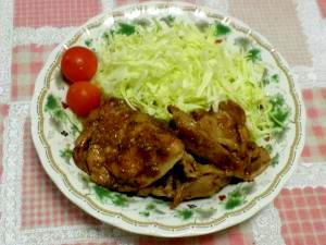 肉が柔らかい♪我が家の生姜焼き