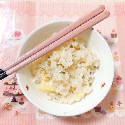 たけのこ☆タケノコおこわ☆炊飯器で簡単に