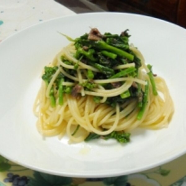 菜の花とアンチョビのパスタ レシピ 作り方 By お茶丸 楽天レシピ 菜の花とアンチョビのパスタ レシピ 作り方 By お茶丸 楽天レシピ