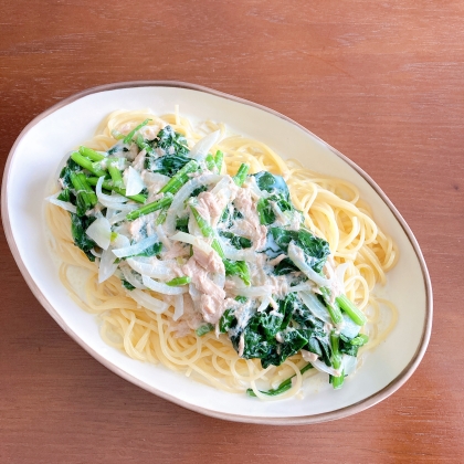 家にあるもので簡単にできました！途中から粉チーズかけて食べても美味しかったです♪