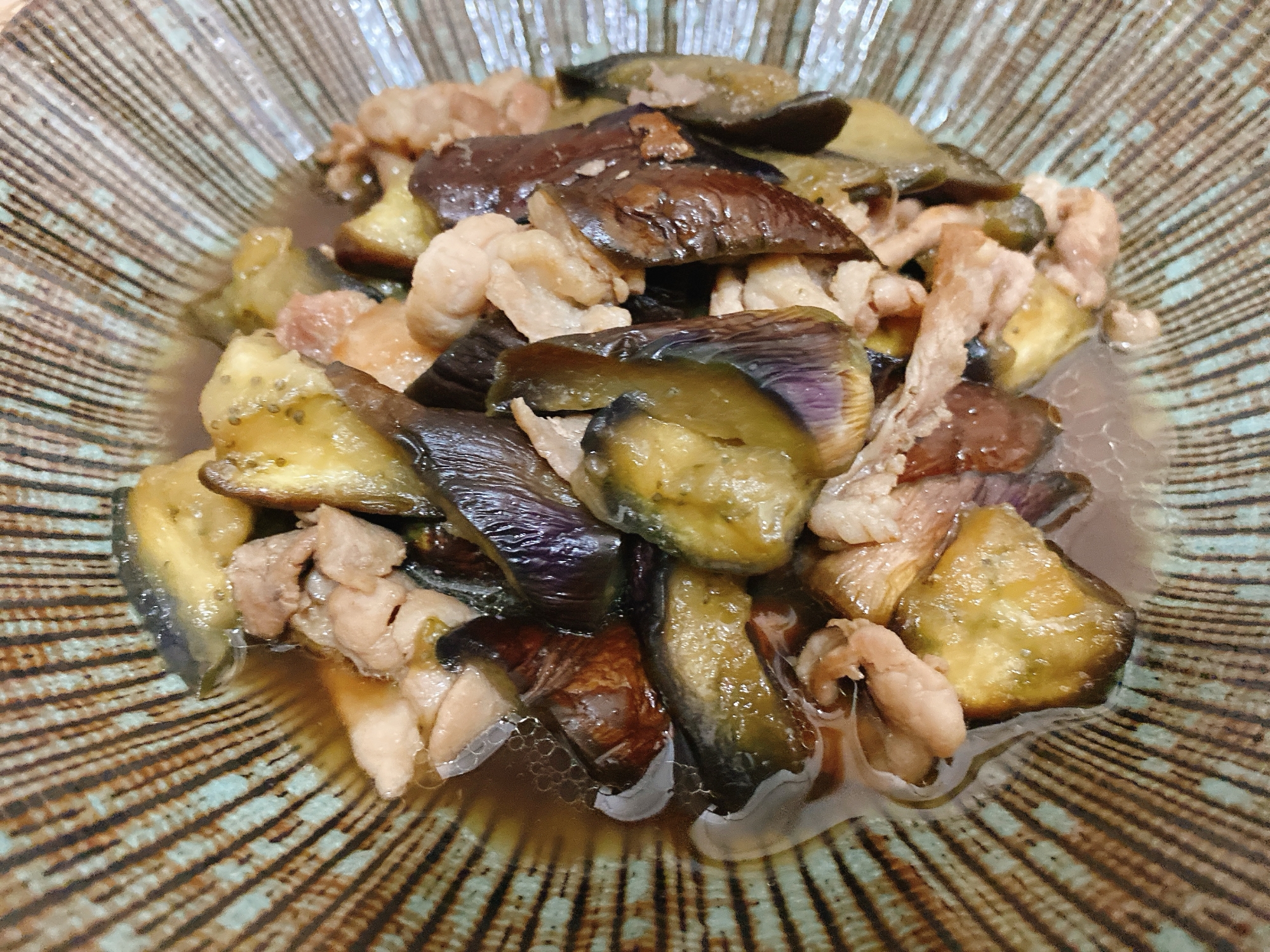 ➿豚肉と茄子の炒め物➿