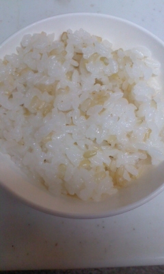 シャトルシェフで♪古代米入り玄米御飯