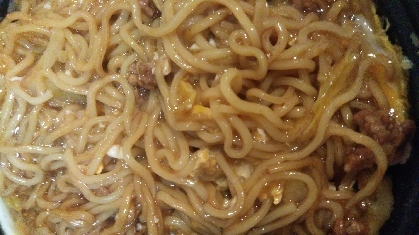 卵とじ焼きそば