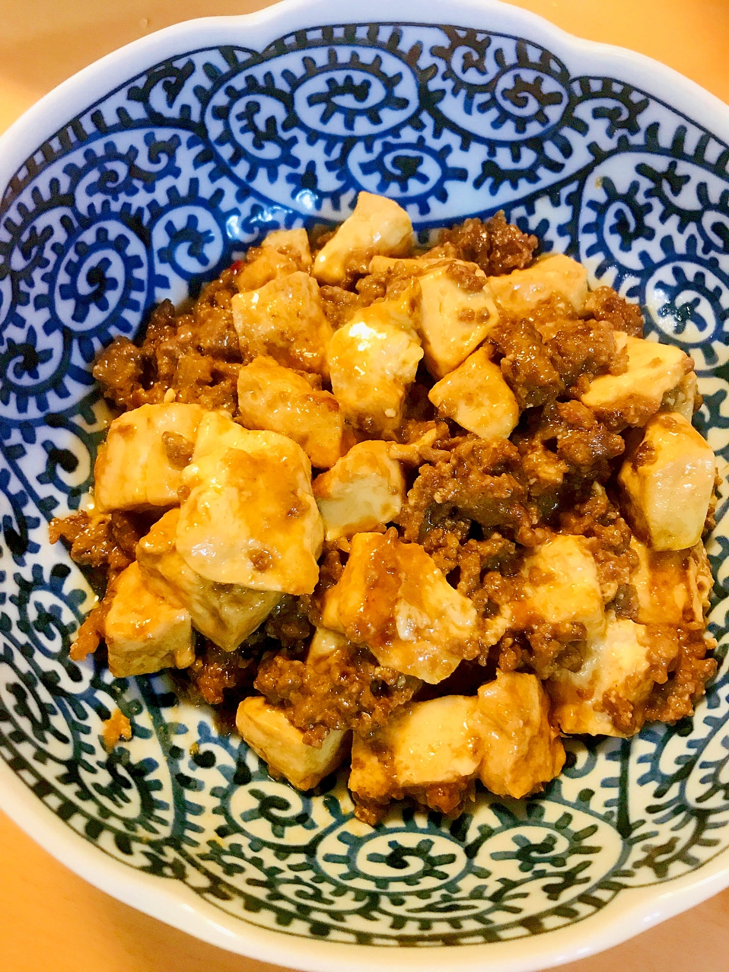 挽肉と豆腐のシンプルな麻婆豆腐