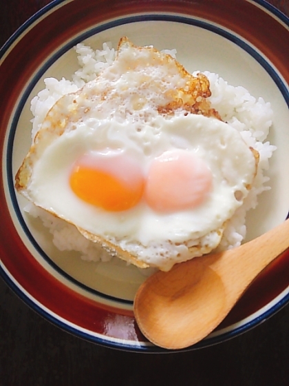 目玉焼きご飯