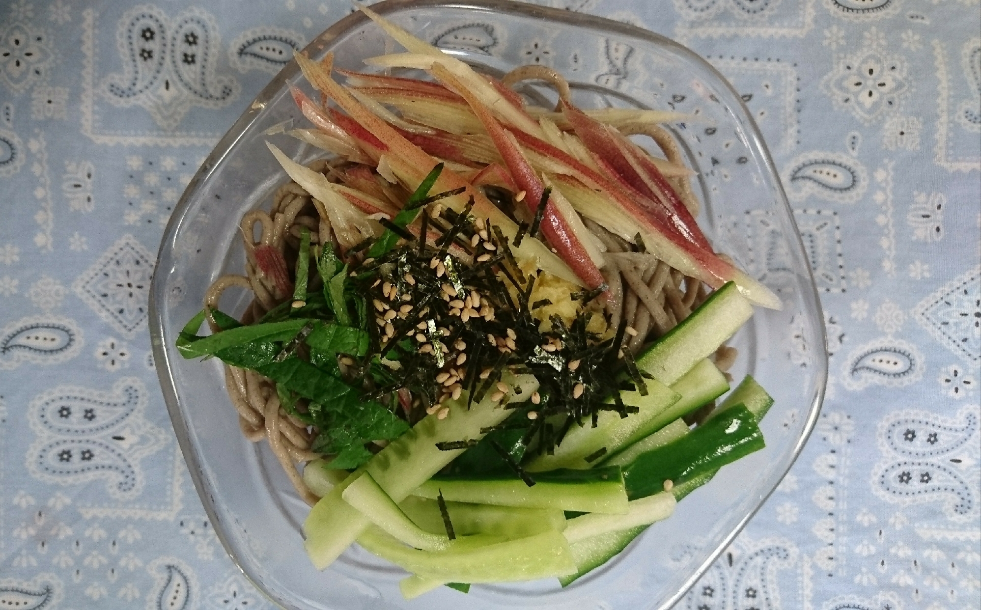 薬味たっぷり冷やしそば レシピ 作り方 By あきちゃんで す 楽天レシピ 薬味たっぷり冷やしそば レシピ 作り方 By あきちゃんで す 楽天レシピ