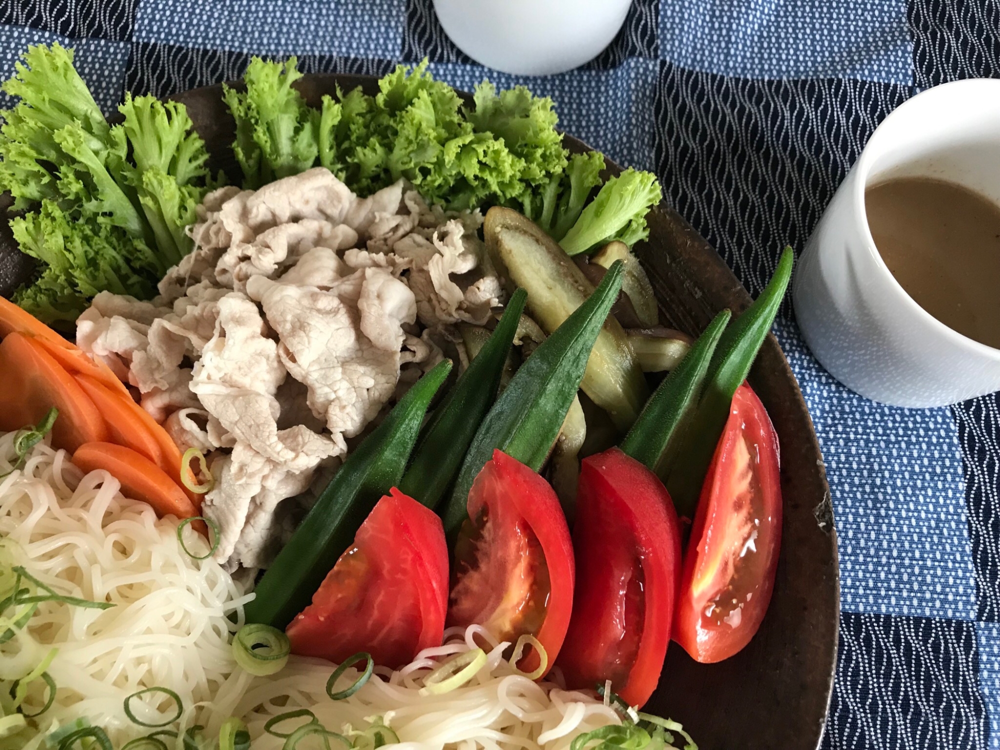 冷やシャブそうめん