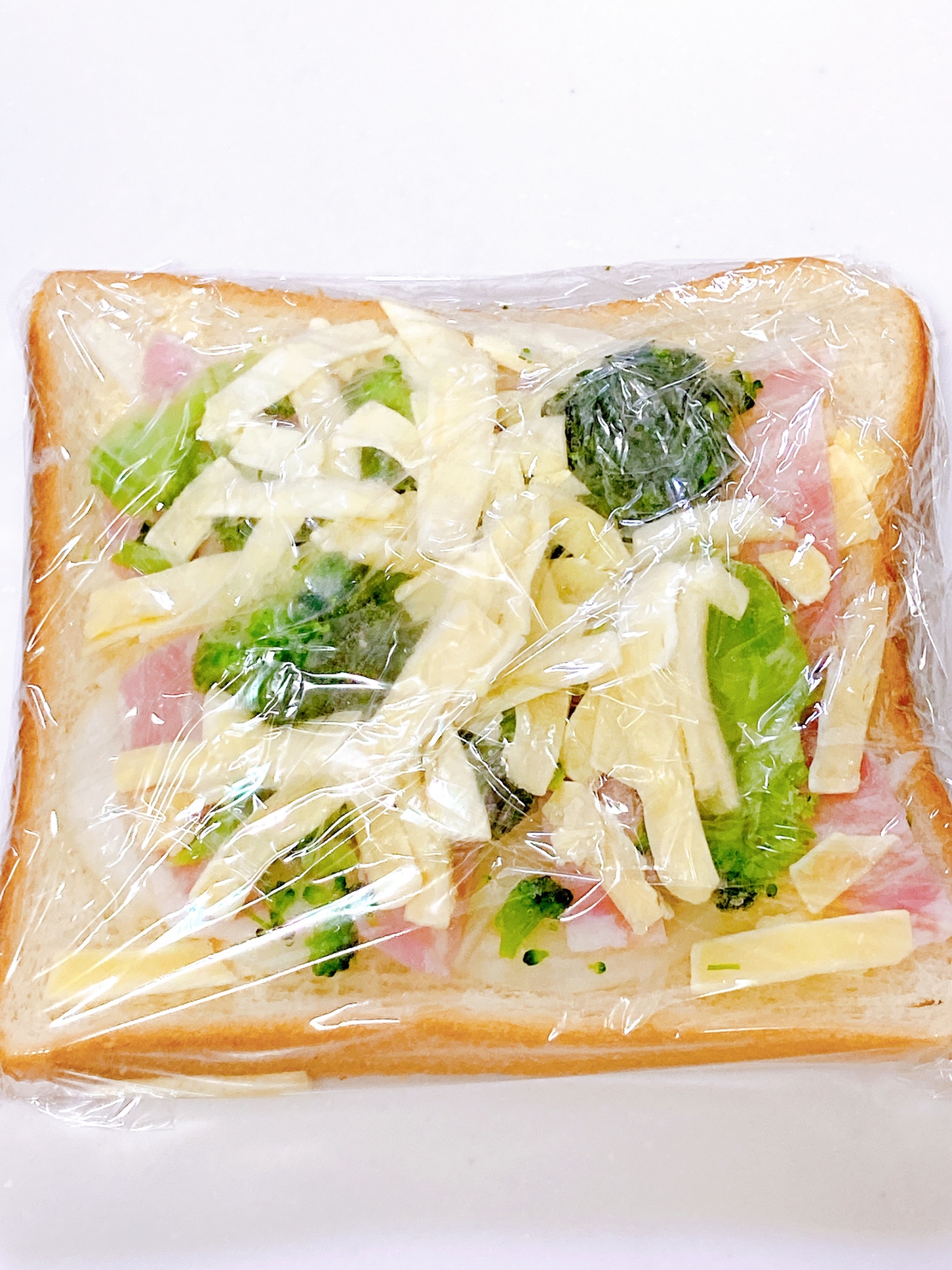 幼児食☆冷凍保存野菜たっぷりトースト