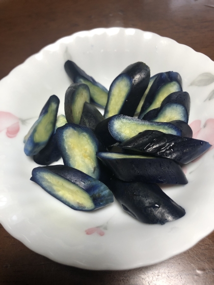 失敗しない！皮のやわらか～い♪ナスの漬物