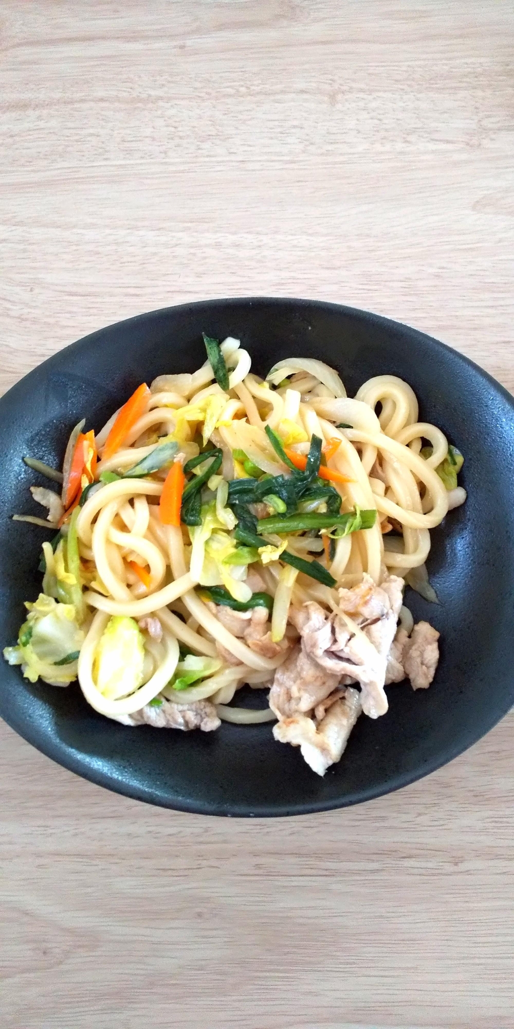 簡単！冷凍うどんで作る焼うどん