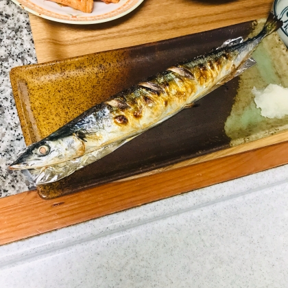 さんま秋刀魚の塩焼