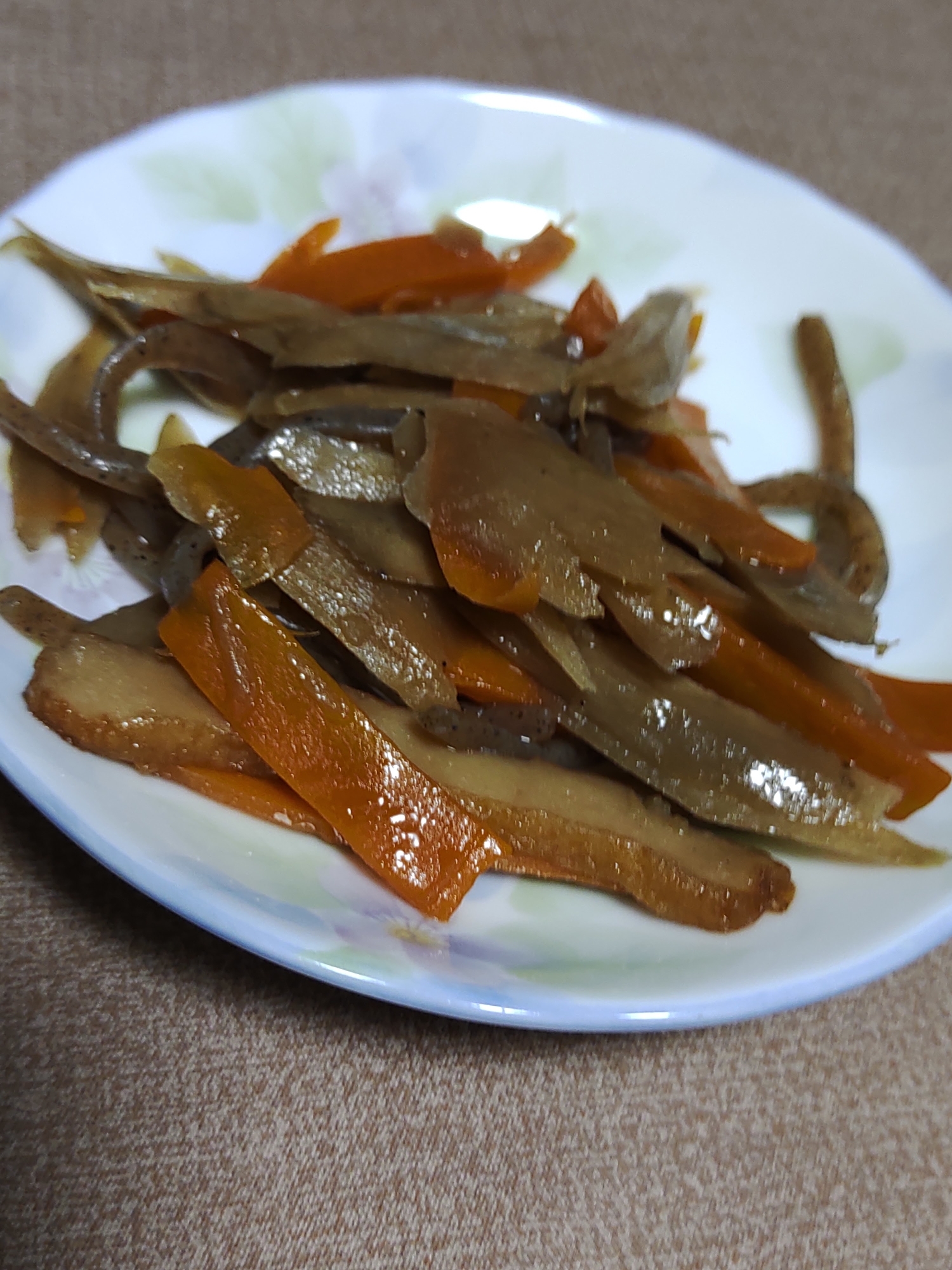 食べごたえあるきんぴらごぼう