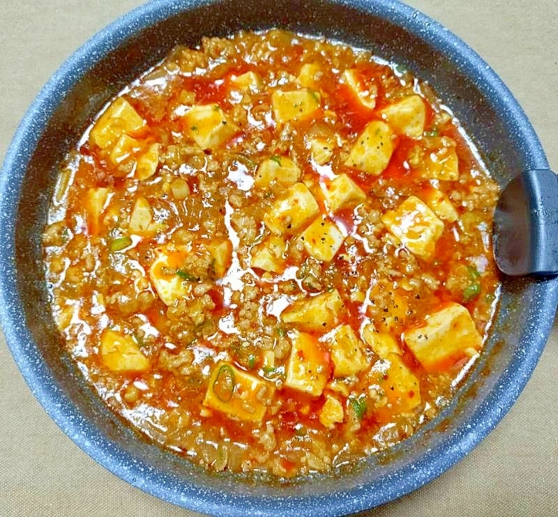 いろいろ献立みそで作る麻婆豆腐
