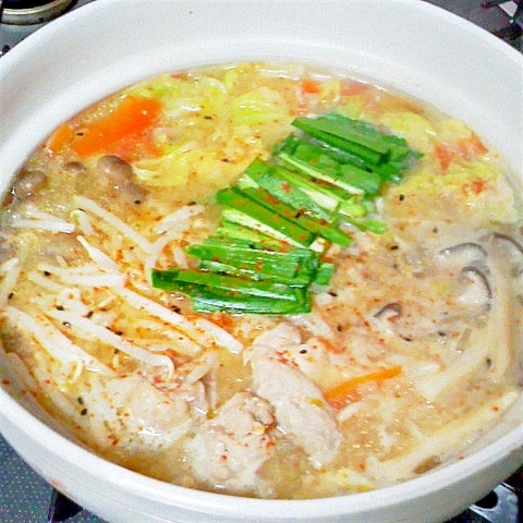 とり野菜みそ鍋