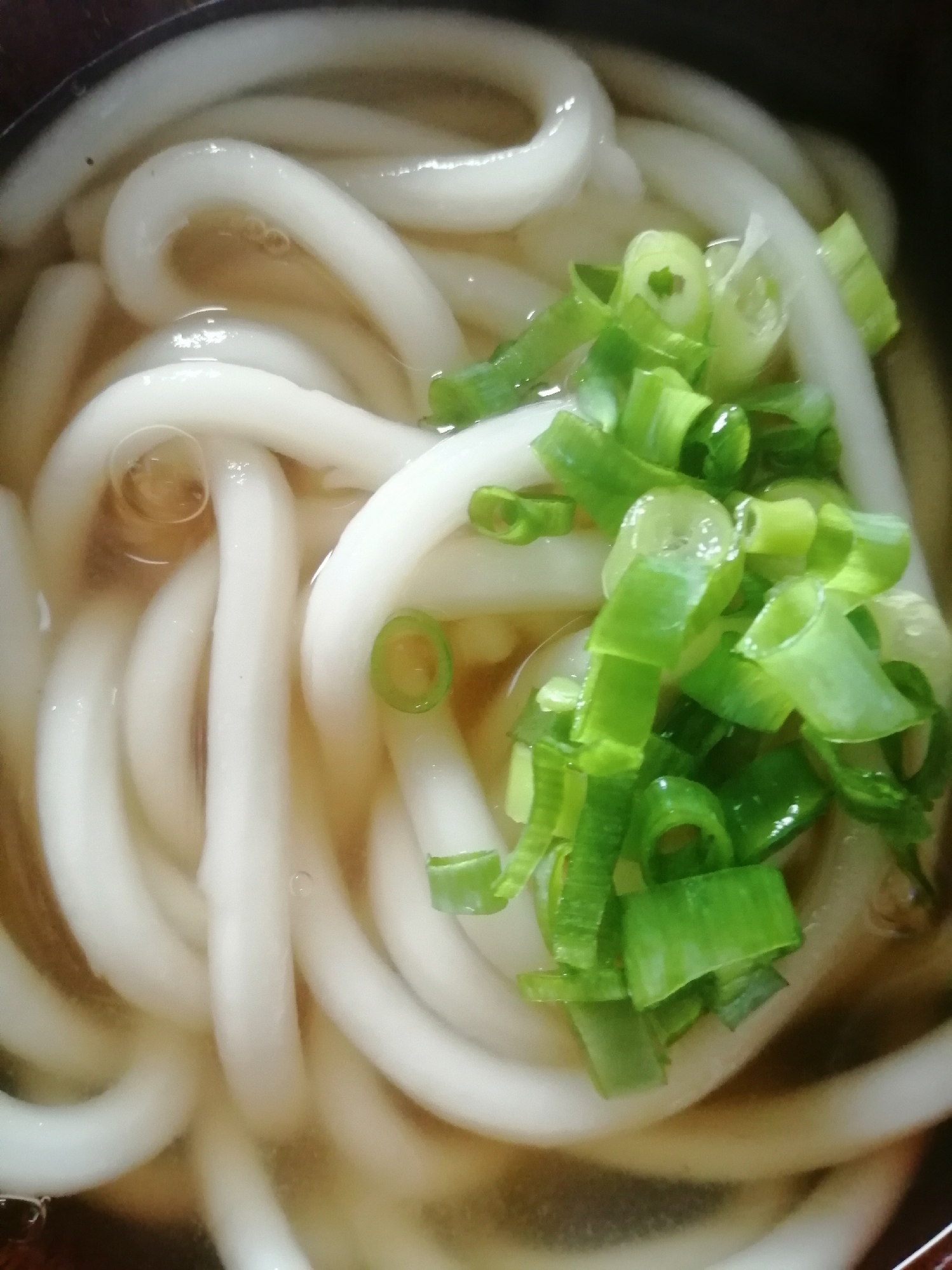 素うどん