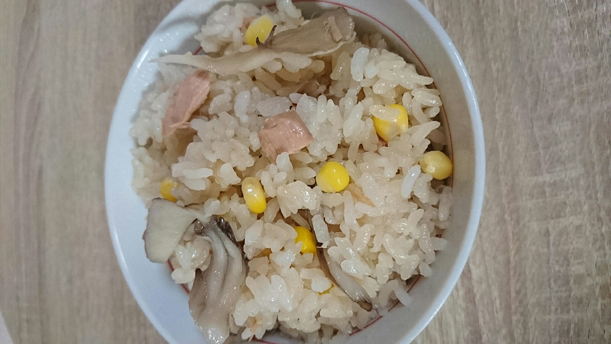 ツナコーンご飯(アレンジ付き)