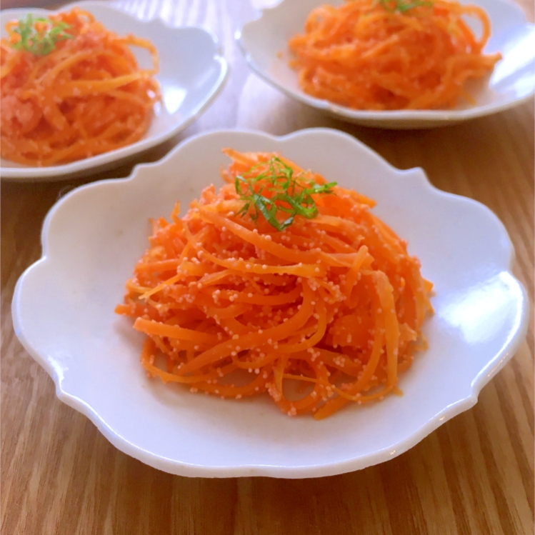 副菜に お弁当に 大活躍 にんじん明太子 レシピ 作り方 By ココ福 楽天レシピ