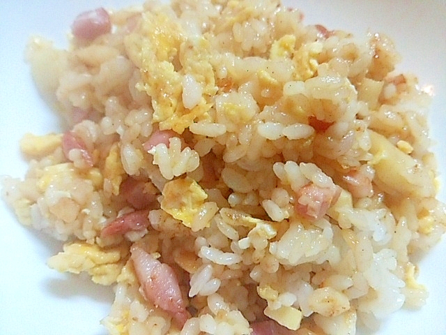 旬の筍メニュー! シャキシャキ筍入りチャーハン