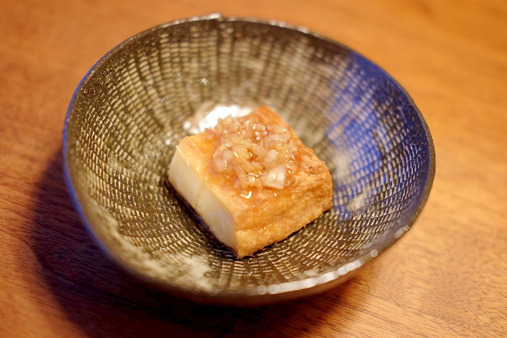 【もう一品】厚揚げ焼きのにんにくタレ