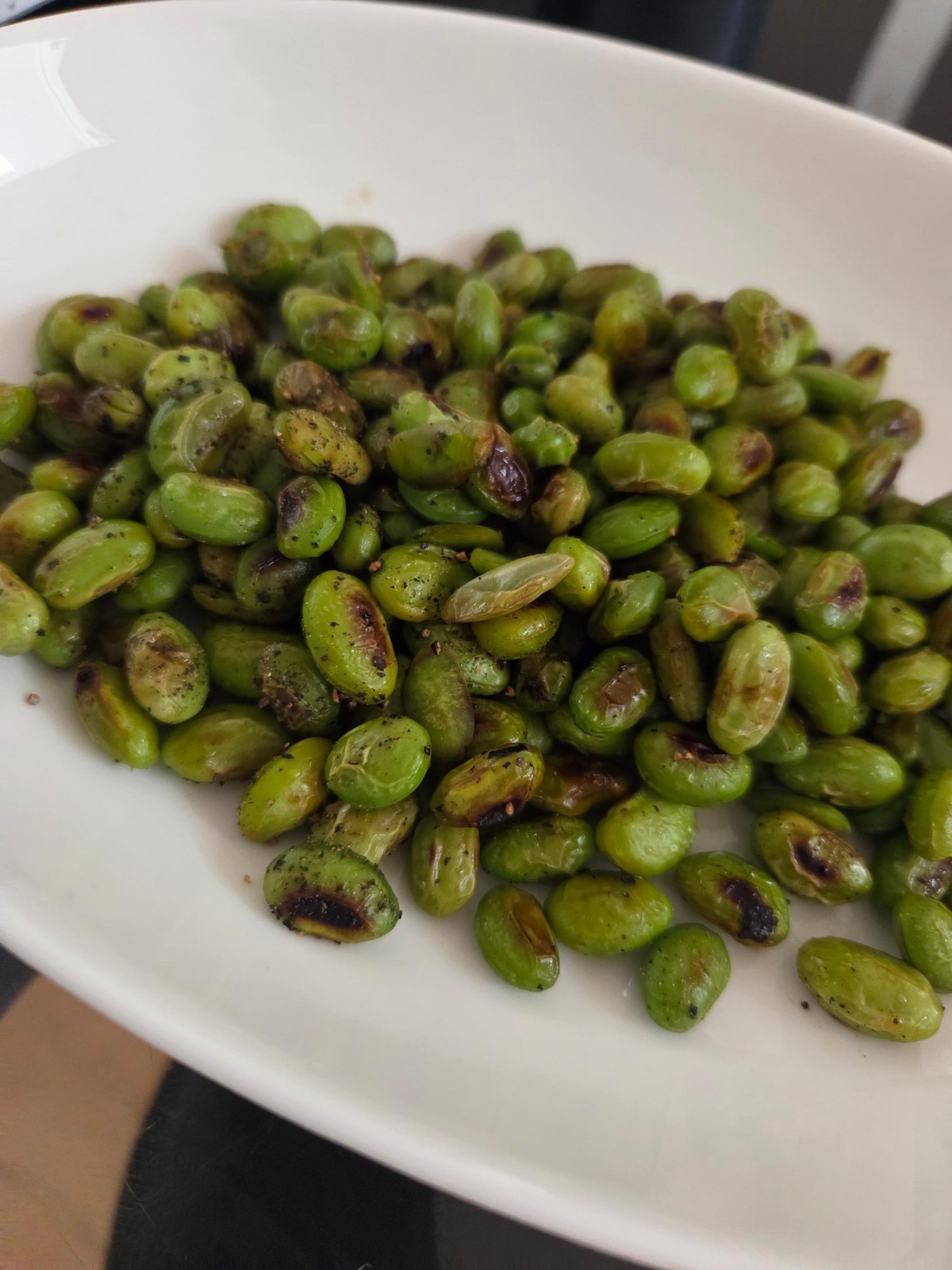 枝豆のバター醤油焼き