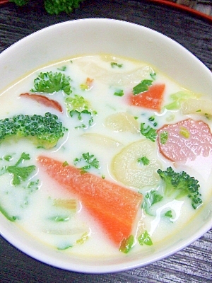 セロリのミルクスープ レシピ 作り方 By Iihi009 楽天レシピ