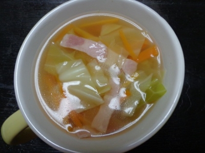 キャベジンの優しいスープ
