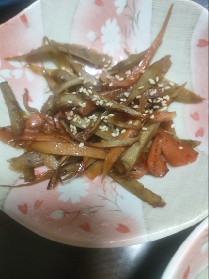 基本の☆きんぴらごぼう