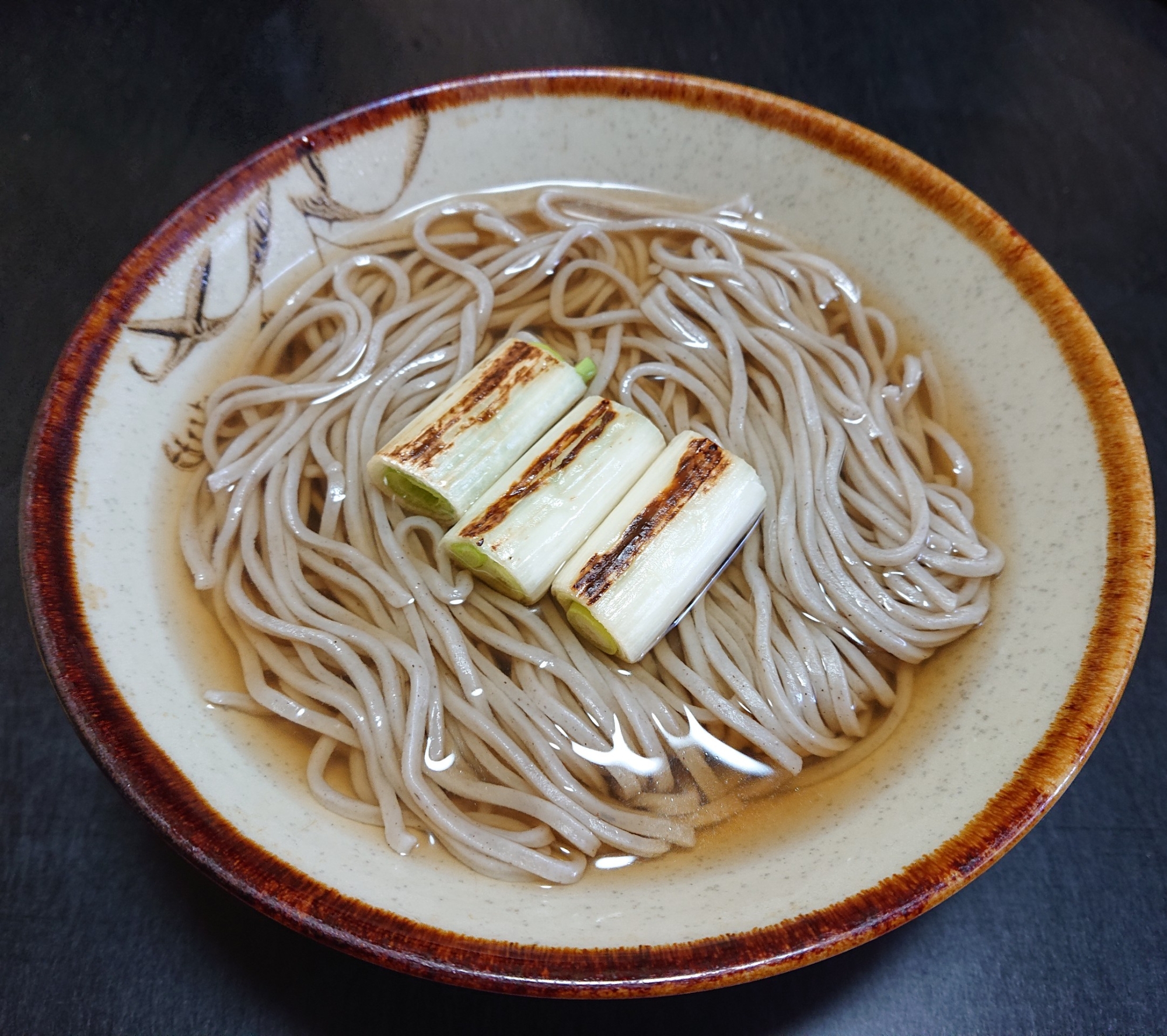 簡単☆京風焼きねぎ蕎麦