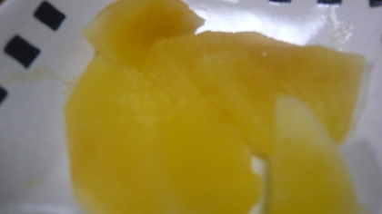 こんばんは～～～レンジで簡単に美味しく出来ました。レシピありがとうございます。ごちそうさまでした(#^.^#)