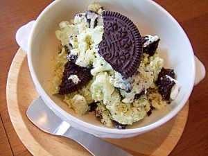 簡単なのにリッチな味 アボカドオレオアイス レシピ 作り方 By アルビン1006 楽天レシピ