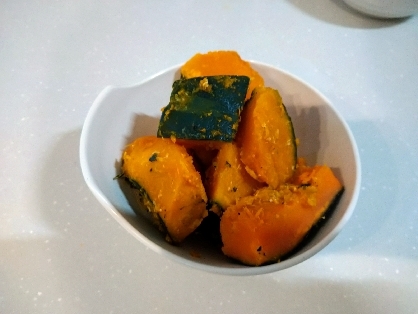 甘いんです♪塩麹でかぼちゃの蒸し煮