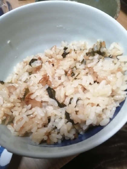 ☆たけのこ☆わかめごはん