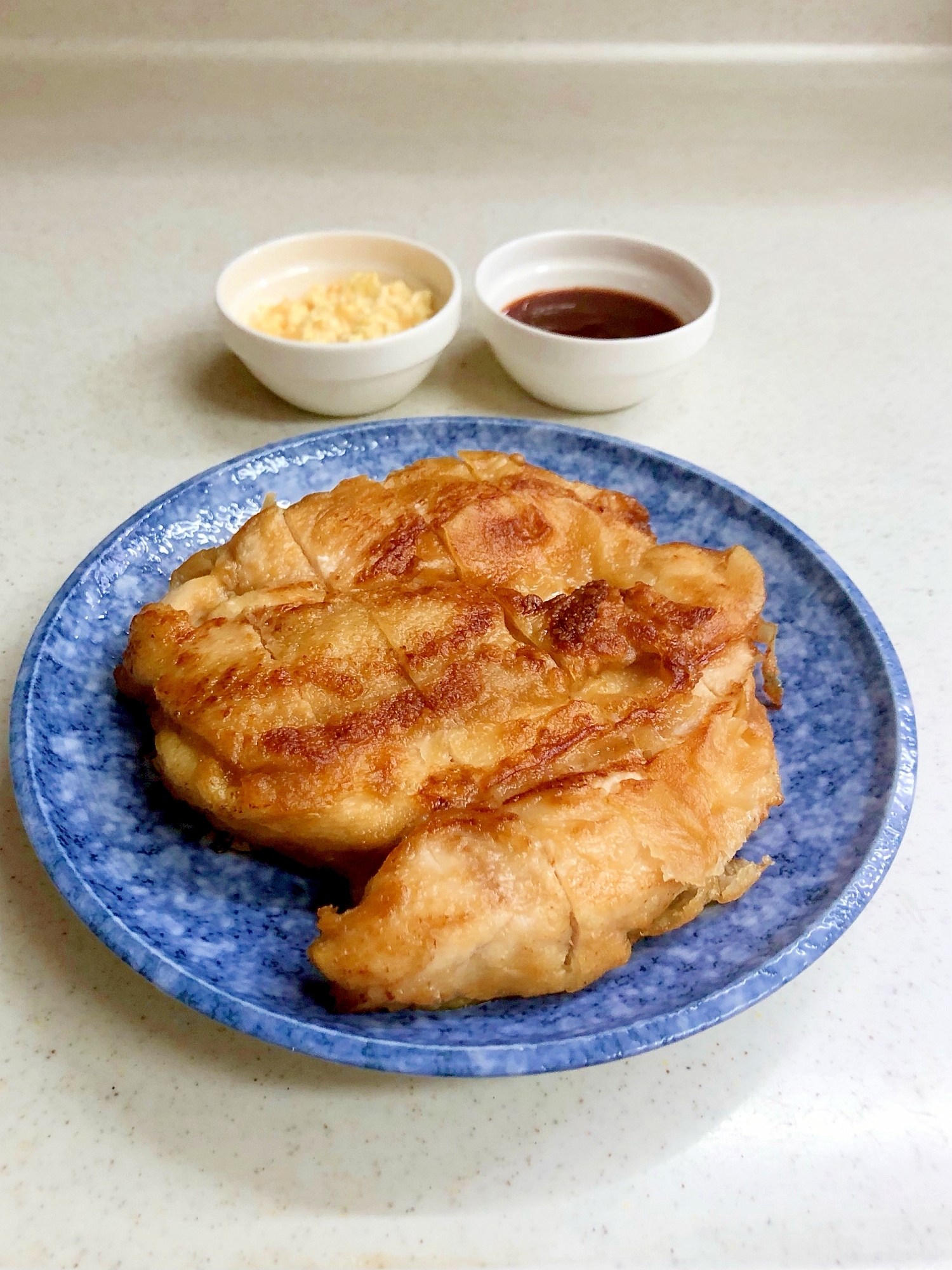 低カロリー♡ジャンボ！鶏の 一枚から揚げ