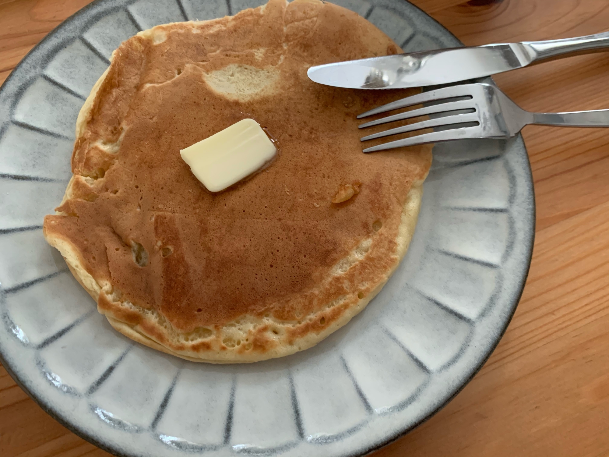 オートミール入り★もちもちパンケーキ★