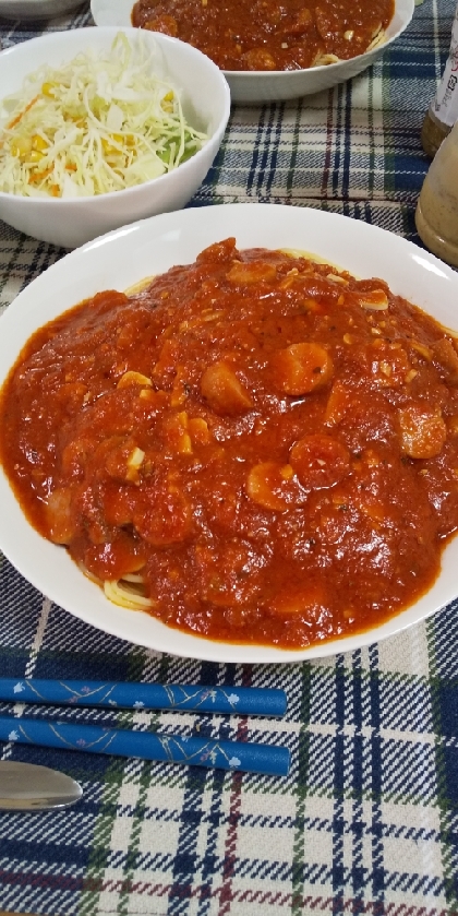 カプリチョーザ風 トマトとにんにくのスパゲティ レシピ 作り方 By Yoshimin Cooking 管理栄養士 楽天レシピ