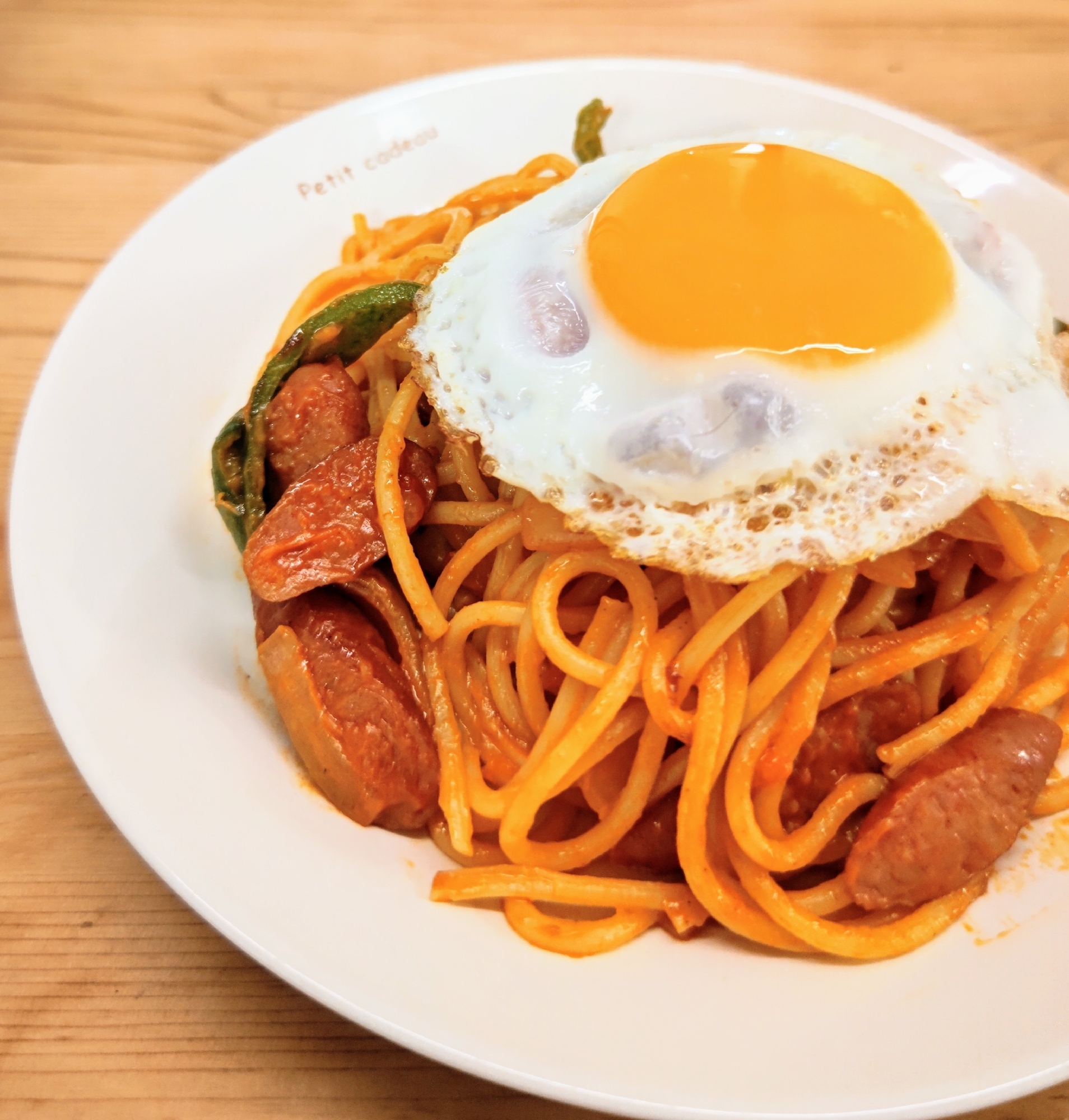 カレー粉が隠し味！『スパイシーナポリタン』