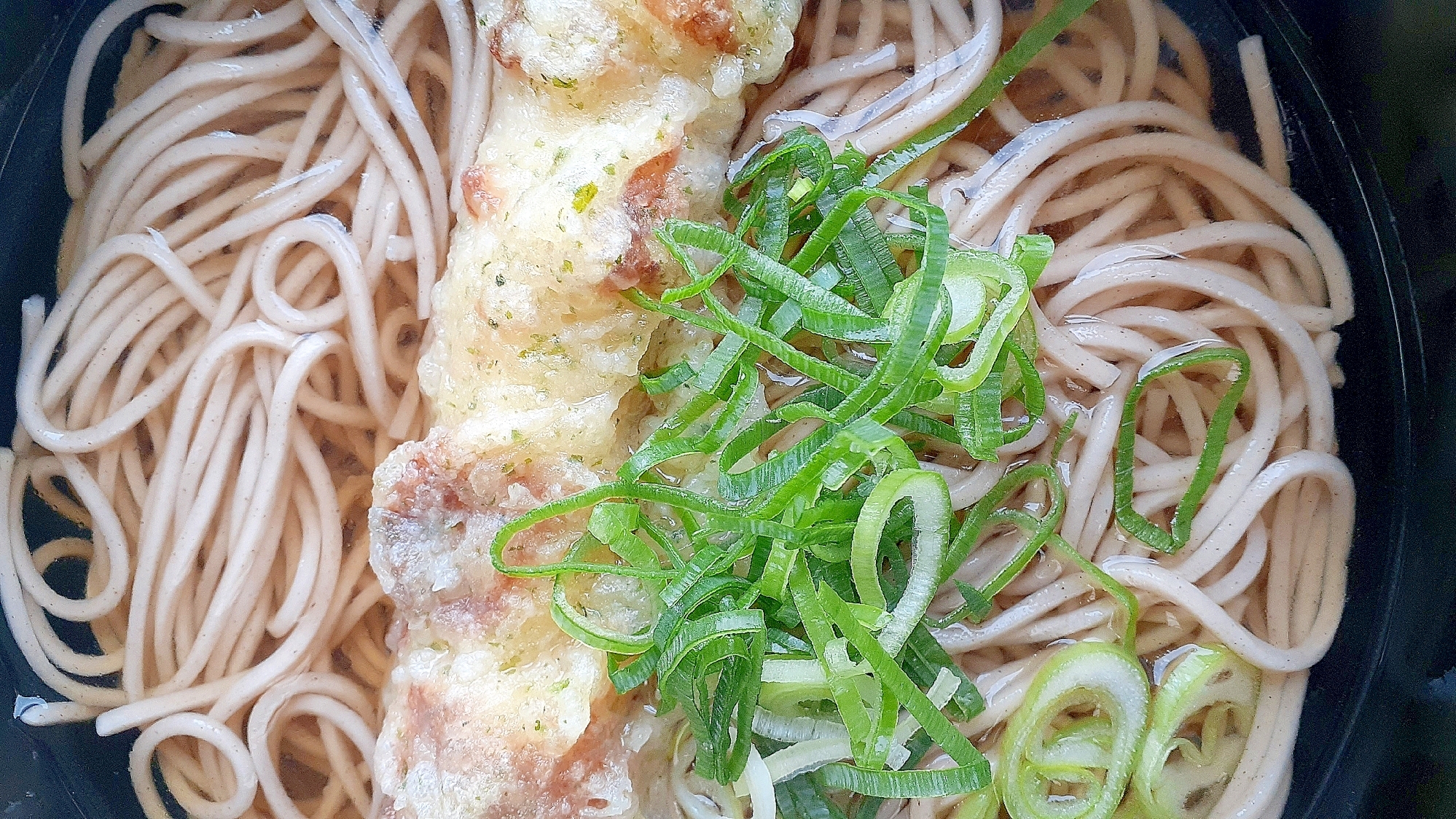 竹輪の磯辺揚げ入り蕎麦