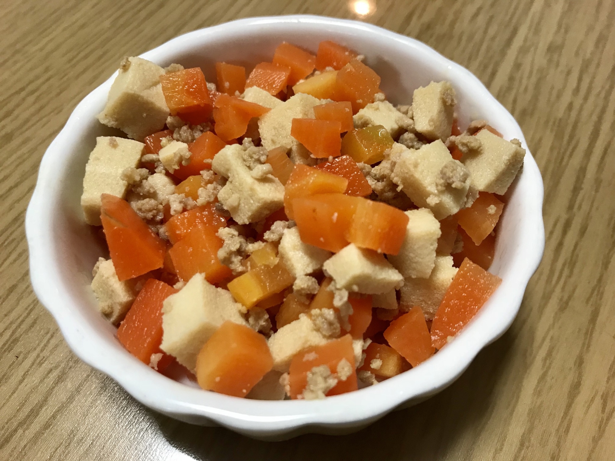 離乳食後期 幼児食 高野豆腐の炒め煮 レシピ 作り方 By Maroncream 楽天レシピ 離乳食後期 幼児食 高野豆腐の炒め煮 レシピ 作り方 By Maroncream 楽天レシピ