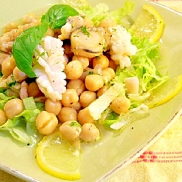 シーフードとひよこ豆のマリネ レシピ 作り方 By ノスタルじじい 楽天レシピ シーフードとひよこ豆のマリネ レシピ 作り方 By ノスタルじじい 楽天レシピ