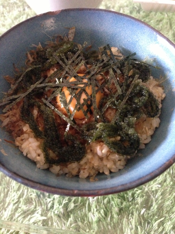 簡単!海ぶどう丼