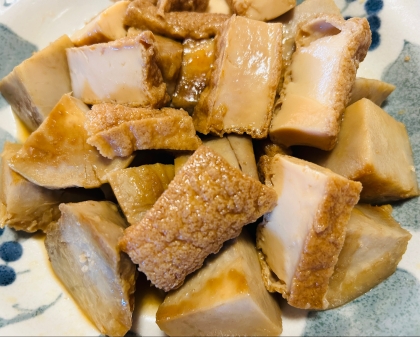 厚揚げと里芋★おいしい煮物