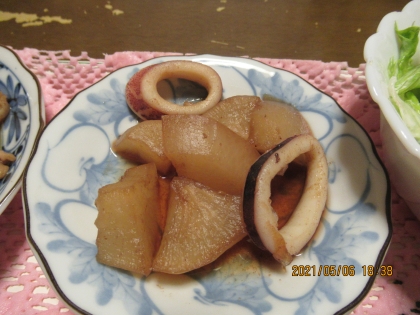イカと大根のワタ煮 レシピ 作り方 By ドキンちゃん０２９８ 楽天レシピ