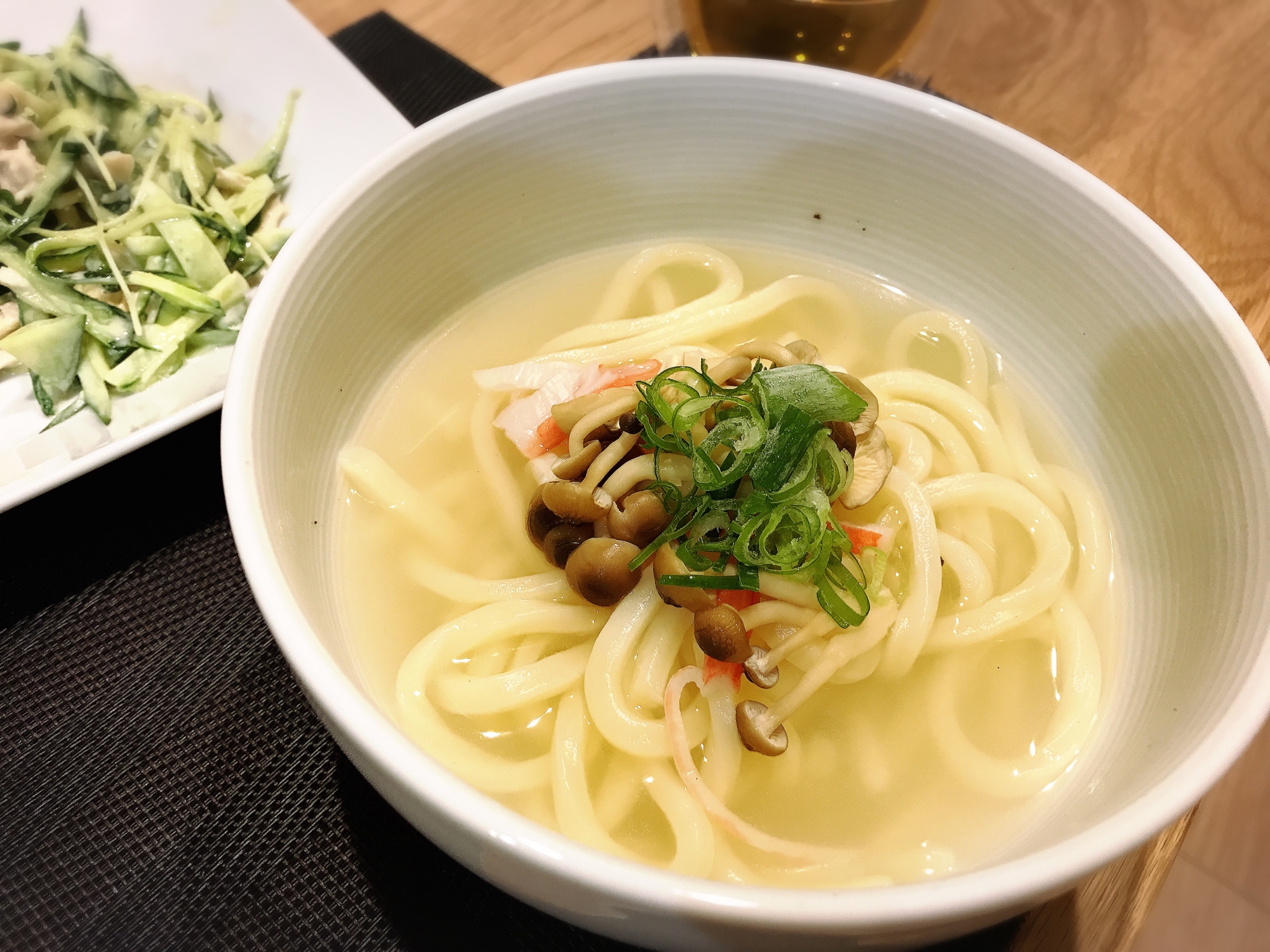 冷凍うどんで簡単！鶏だしうまうまうどん