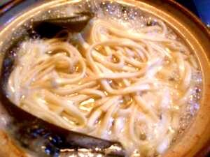 ヒラメあら汁うどん鍋 レシピ 作り方 By たー もも 楽天レシピ